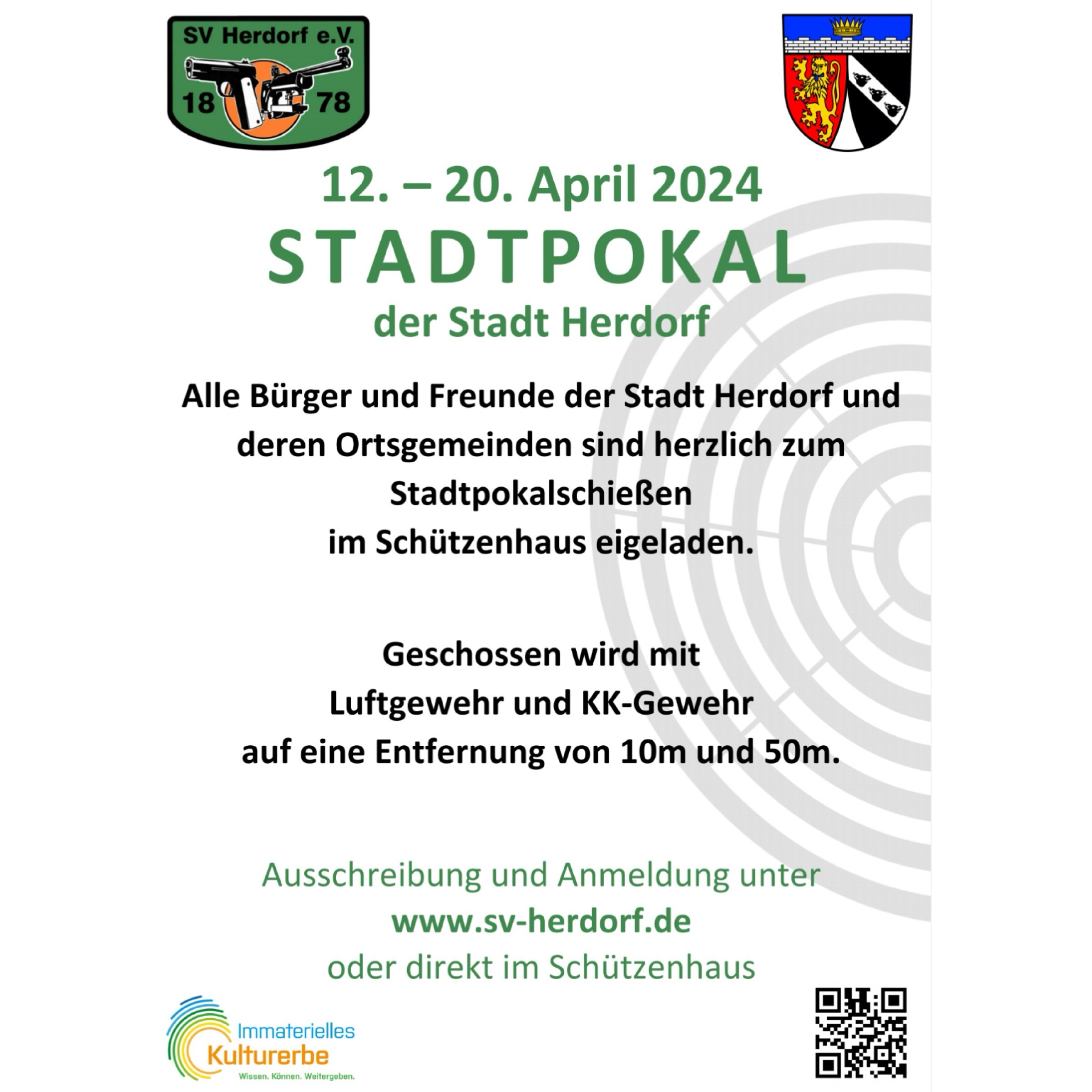 Es findet wieder statt! 😊 
Alle Infos und Anmeldung unter: bit.ly/stadtpokal24
 
Wir freuen uns😀